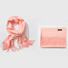 Load image into Gallery viewer, Autumn and Winter Season Classic Solid Color Imitation Cashmere Scarf, Size: 60 * 200cm, Pink, Dark Red, Grey, Army Green, Khaki, Black, Blue, Coffee, Light Coffee, Dark Coffee, Light Orange, Dark Pink, Light Pink, Dark Dreen, Light Grey, Dark Grey    ...