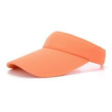 Load image into Gallery viewer, Lightweight and Comfortable Visor Cap for Women in Outdoor Golf Tennis Running Jogging Adjustable Strap