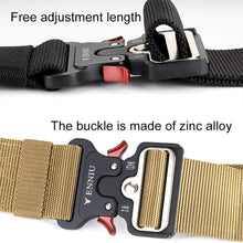 Load image into Gallery viewer, ENNIU 5cm Wide High-quality Powerful Nylon Belt Adjustable Multifunction Training Belts for Men
