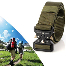 Load image into Gallery viewer, ENNIU 3.8cm Wide Snake Buckle Outdoor Casual Nylon Belt Adjustable Multifunction Training Belts