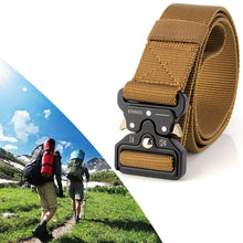 Load image into Gallery viewer, ENNIU 3.8cm Wide Snake Buckle Outdoor Casual Nylon Belt Adjustable Multifunction Training Belts