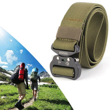 Load image into Gallery viewer, ENNIU 3.8cm Wide Aviation Aluminum Buckle Nylon Belt Adjustable Multifunction Training Belts