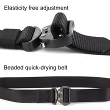 Load image into Gallery viewer, ENNIU 3.8cm Wide Aviation Aluminum Buckle Nylon Belt Adjustable Multifunction Training Belts