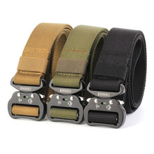 Load image into Gallery viewer, ENNIU 3.8cm Wide Aviation Aluminum Buckle Nylon Belt Adjustable Multifunction Training Belts