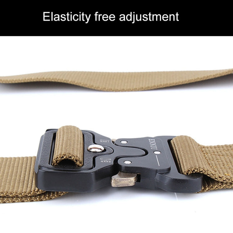 ENNIU 4.3cm Wide Outdoor Casual Nylon Belt Adjustable Multifunction Training Belts for Men, Black, Brown, Urban camouflage, Desert camouflage, Jungle camouflage, CP camouflage, Army Green
