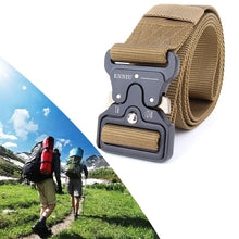 Load image into Gallery viewer, ENNIU 4.3cm Wide Outdoor Casual Nylon Belt Adjustable Multifunction Training Belts for Men