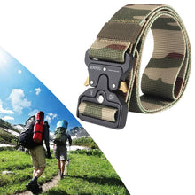 Load image into Gallery viewer, ENNIU 4.3cm Wide Outdoor Casual Nylon Belt Adjustable Multifunction Training Belts for Men