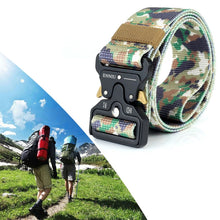 Load image into Gallery viewer, ENNIU 4.3cm Wide Outdoor Casual Nylon Belt Adjustable Multifunction Training Belts for Men