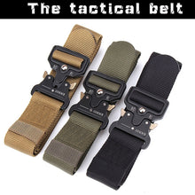 Load image into Gallery viewer, ENNIU 4.3cm Wide Outdoor Casual Nylon Belt Adjustable Multifunction Training Belts for Men