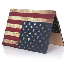 Load image into Gallery viewer, For MacBook Air 13.3 inch A1932 2018 / A2179 American Flag Laptop Water Stick Style Protective Case (2020), American Flag