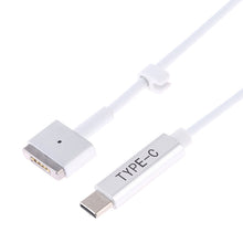 Load image into Gallery viewer, 45W / 60W / 65W 5 Pin MagSafe 2 (T-Shaped) to USB-C / Type-C PD Charging Cable