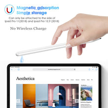 Load image into Gallery viewer, 1.4-2.3mm Magnetic Design Superfine Nib Prevent Accidental Touch Handwritten Capacitive Screen Stylus Pen