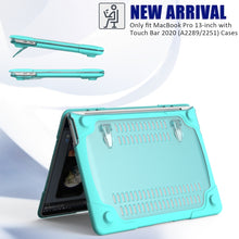 Load image into Gallery viewer, For MacBook Pro 13 inch 2022 &amp; A2289 / A2251 / A2338 2020 PC + TPU Two Colors Laptop Protective Case