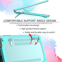 Load image into Gallery viewer, For MacBook Pro 13 inch 2022 &amp; A2289 / A2251 / A2338 2020 PC + TPU Two Colors Laptop Protective Case