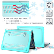 Load image into Gallery viewer, For MacBook Pro 13 inch 2022 &amp; A2289 / A2251 / A2338 2020 PC + TPU Two Colors Laptop Protective Case