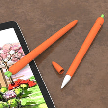 Load image into Gallery viewer, LOVE MEI For Apple Pencil 2 Carrot Shape Stylus Pen Silicone Protective Case Cover