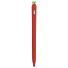 Load image into Gallery viewer, LOVE MEI For Apple Pencil 2 Carrot Shape Stylus Pen Silicone Protective Case Cover, For Apple Pencil 2