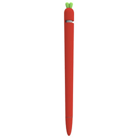 LOVE MEI For Apple Pencil 1 Carrot Shape Stylus Pen Silicone Protective Case Cover