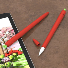 Load image into Gallery viewer, LOVE MEI For Apple Pencil 1 Carrot Shape Stylus Pen Silicone Protective Case Cover