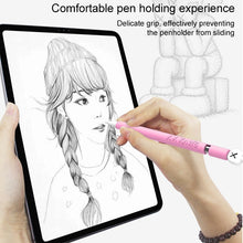 Load image into Gallery viewer, LOVE MEI For Apple Pencil 1 Middle Finger Shape Stylus Pen Silicone Protective Case Cover, For Apple Pencil 1
