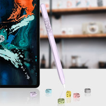 Load image into Gallery viewer, LOVE MEI For Apple Pencil 1 Number Letter Design Stylus Pen Silicone Protective Case Cover, For Apple Pencil 1