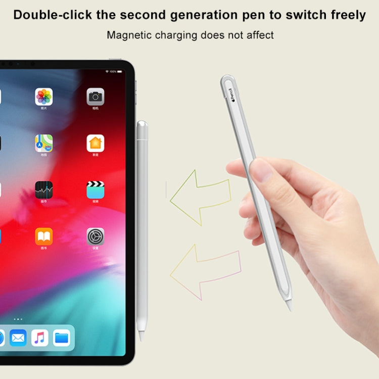 Metal Matte Non-slip Stylus Pen Protective Case for Apple Pencil 1