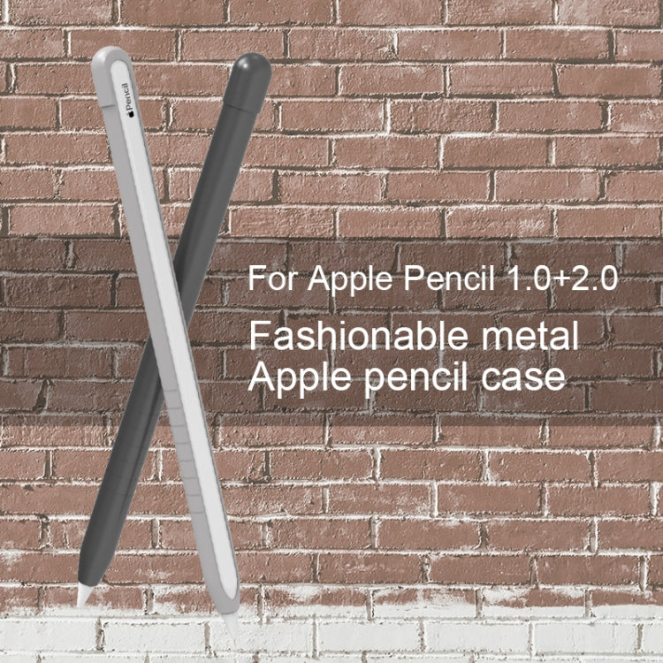 Metal Matte Non-slip Stylus Pen Protective Case for Apple Pencil 1