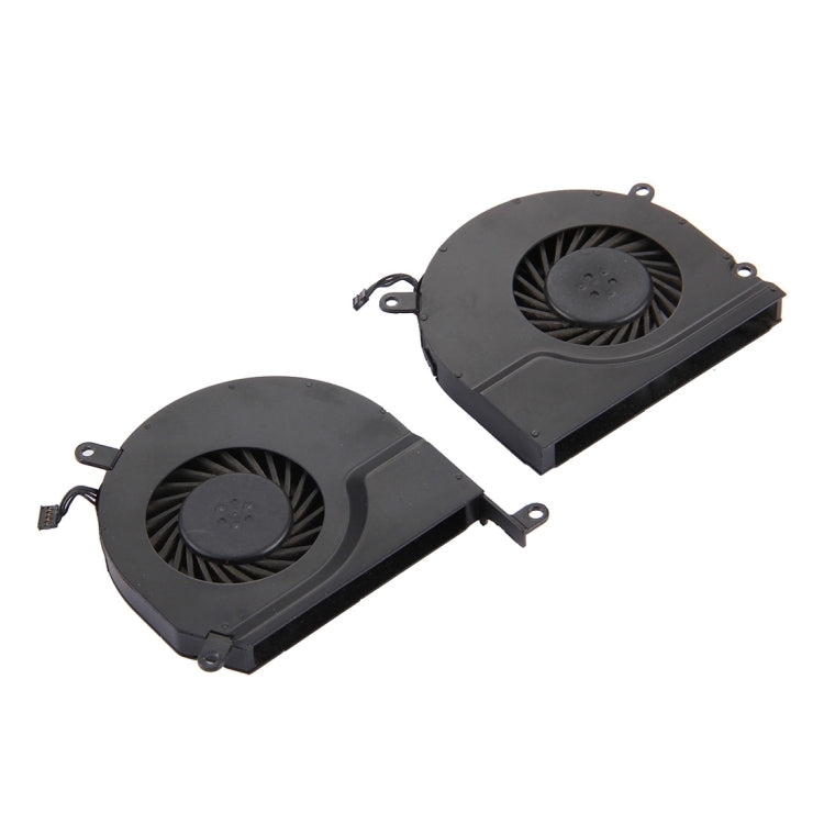 1 Pair for Macbook Pro 15.4 inch (2009 - 2011) A1286 / MB985 / MC721 / MC371 Cooling Fans (Left + Right)