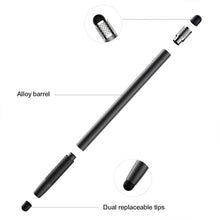 Load image into Gallery viewer, JOYROOM JR-DR01 Universal Dual-head Replaceable Silicone Tips Passive Tablet Stylus Pen