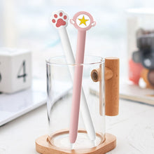 Load image into Gallery viewer, Cute Cartoon Silicone Protective Cover for Apple Pencil 1(Five-pointed Star Pink)