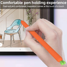 Load image into Gallery viewer, Cute Carrot Liquid Silicone Protective Cover for Samsung Galaxy Tab S6 Lite