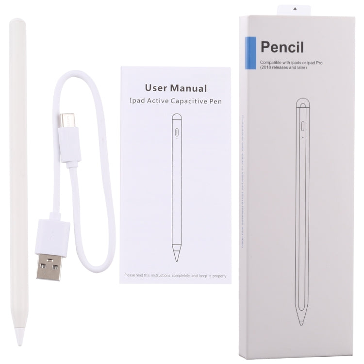Magnetic Palm Rejection Active Capacitive Stylus for iPad / iPad Pro (2018 and above)