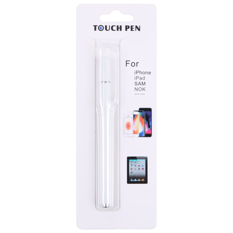 366 Universal Silicone Disc Nib Capacitive Stylus Pen with Magnetic Cap
