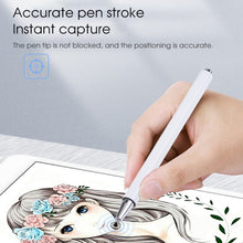Load image into Gallery viewer, 366 Universal Silicone Disc Nib Capacitive Stylus Pen with Magnetic Cap
