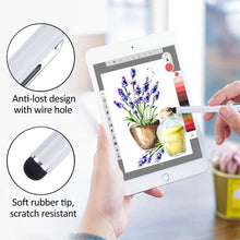 Load image into Gallery viewer, Universal Three Rings Mobile Phone Writing Pen, Phone Writing Pen White, Phone Writing Pen Black, Phone Writing Pen Orange, Phone Writing Pen Green, Phone Writing Pen Gold, Phone Writing Pen Purple, Phone Writing Pen Red, Phone Writing Pen Sky Blue
