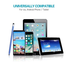 Load image into Gallery viewer, Universal Two-end Rubber Nibs Capacitive Stylus Pen with Magnetic Cap