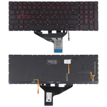 Load image into Gallery viewer, For HP OMEN 15-DC 15-DH 15T-DC 17-CB US Version Keyboard with Red Backlight
