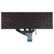 Load image into Gallery viewer, For HP OMEN 15-DC 15-DH 15T-DC 17-CB US Version Keyboard with Red Backlight