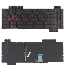Load image into Gallery viewer, For Asus FX80 FX80GE FZ80G ZX80G FX505 US Version Keyboard with Backlight