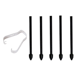 6 in 1 Universal Stylus Pen Replacement Pencil Tips For Samsung Galaxy Tab S8 / S7 / S6 / Galaxy Note20 / Note10 / S23 Ultra / S22 Ultra