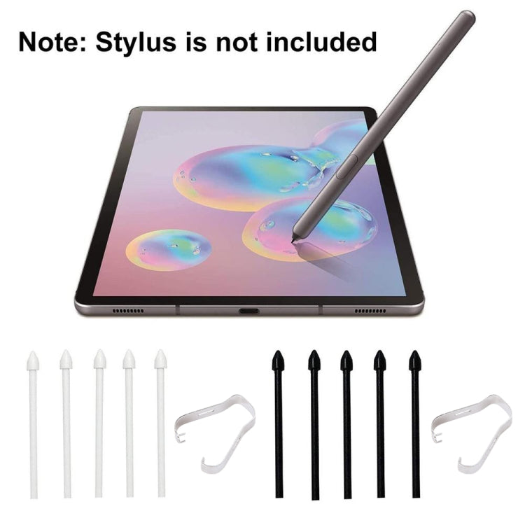 6 in 1 Universal Stylus Pen Replacement Pencil Tips For Samsung Galaxy Tab S8 / S7 / S6 / Galaxy Note20 / Note10 / S23 Ultra / S22 Ultra