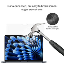 Load image into Gallery viewer, For MacBook Air 15.3 inch A2941 2023 0.26mm 9H Surface Hardness Explosion-proof Tempered Glass Film, For MacBook Air 15.3 inch A2941 2023 / Air 15 M3 2024 A3114 (1pc)