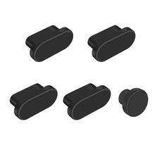 Load image into Gallery viewer, ENKAY 5 in 1 Dustproof Plugs About Charging Port  for MacBook 12 inch / MacBook Pro 13.3 / 15.4 inch (2016/2017)