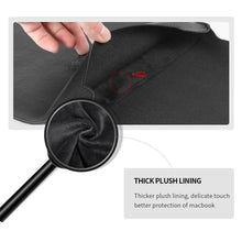 Load image into Gallery viewer, 4 in 1 Universal Waterproof PU Leather Laptop Liner Bag with Handle &amp; Stand &amp; Pen Holder + 2 Winders + Mouse Bag + Charger Bag Set for 13  / 14 inch Laptops, 13 / 14 inch