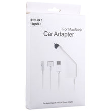 Load image into Gallery viewer, 60W 16.5V 3.65A 5 Pin T Style MagSafe 2 Car Charger with 1 USB Port for Apple Macbook A1465 / A1502 / A1435 / MD212 / MD2123 / MD662, Length: 1.7m