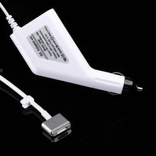 Load image into Gallery viewer, 85W 20V 4.25A 5 Pin T Style MagSafe 2 Car Charger with 1 USB Port for Apple Macbook A1398 / A1424 / MC975 / MC976 / ME664 / ME665, Length: 1.7m