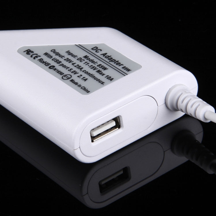 85W 20V 4.25A 5 Pin T Style MagSafe 2 Car Charger with 1 USB Port for Apple Macbook A1398 / A1424 / MC975 / MC976 / ME664 / ME665, Length: 1.7m