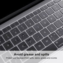 Load image into Gallery viewer, ENKAY TPU Keyboard Protector Cover for 2015 MacBook 12 inch (A1534) / MacBook Pro 13.3 inch without Touch Bar (A1708) , Europe Version