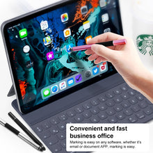 Load image into Gallery viewer, Suction Cup Dual Touch 2-in-1 Metal Capacitive Stylus Pen