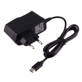 5V 2A USB-C / Type-C Port Charger for Macbook, Google, LG, Huawei, Nokia, Microsoft, Xiaomi, OnePlus, Letv, Meizu, other Smartphones or Tablets, EU Plug, UK Plug